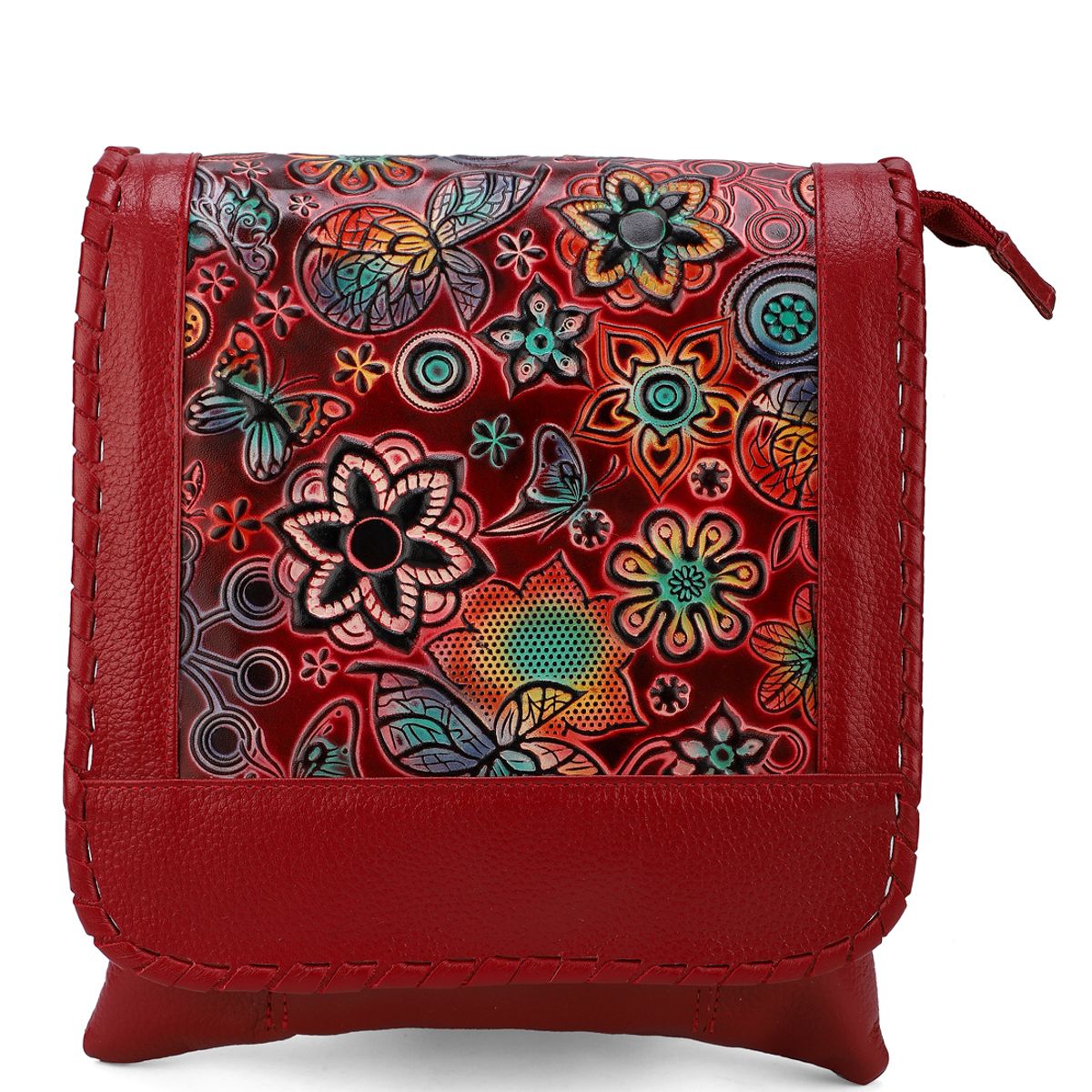 MACOLY - Bolso manos libres macoly am01 cuero tala miel