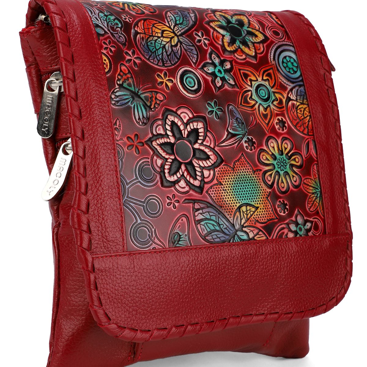 MACOLY - Bolso manos libres macoly am01 cuero tala miel