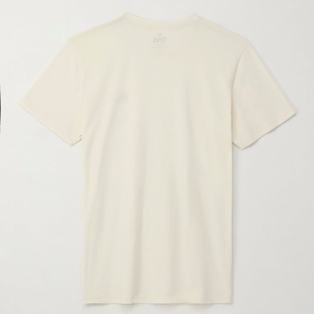 TENNIS - Camiseta básica manga corta crudo para hombre
