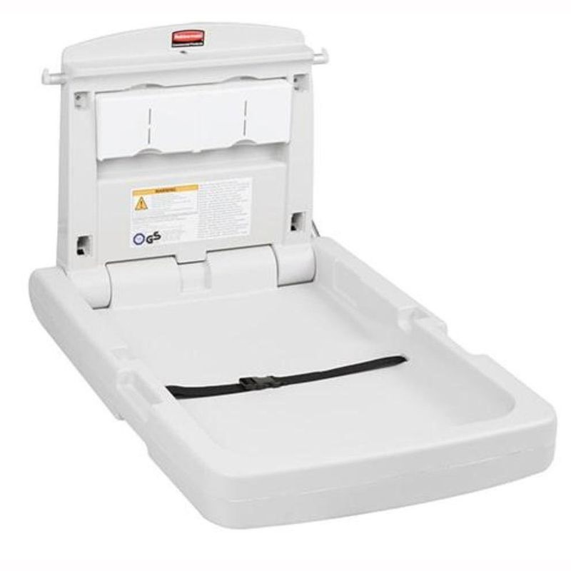 RUBBERMAID - Cambiador de Pañales de Pared Rubbermaid Vertical Gris