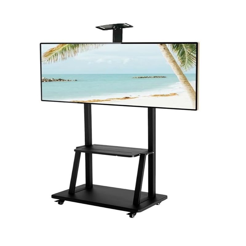GENERICO - Soporte Para Tv 32 - 65 Pulgadas Pedestal Móvil Con Rodachines