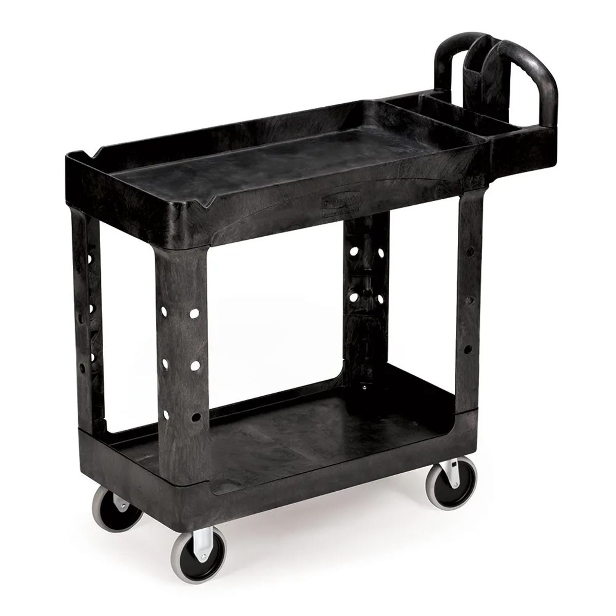 RUBBERMAID - Carro Utilitario Rubbermaid Mango Ergonomico 226 kg Negro