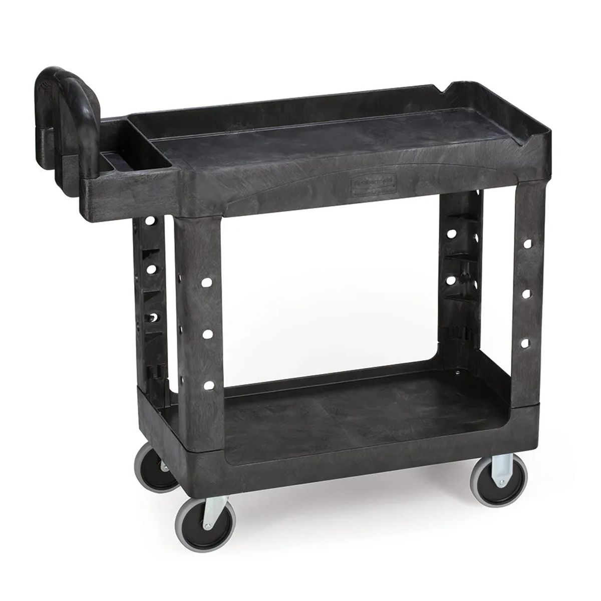 RUBBERMAID - Carro Utilitario Rubbermaid Mango Ergonomico 226 kg Negro