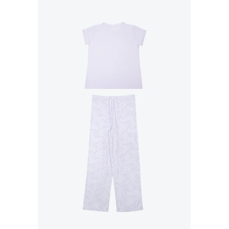 LILI PINK - Pijama en 2 piezas en algodón transpirable