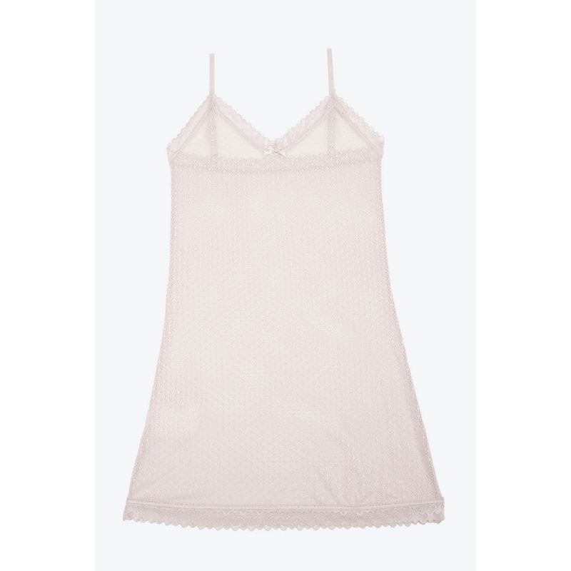 LILI PINK - Pijama tipo batola confeccionada en malla