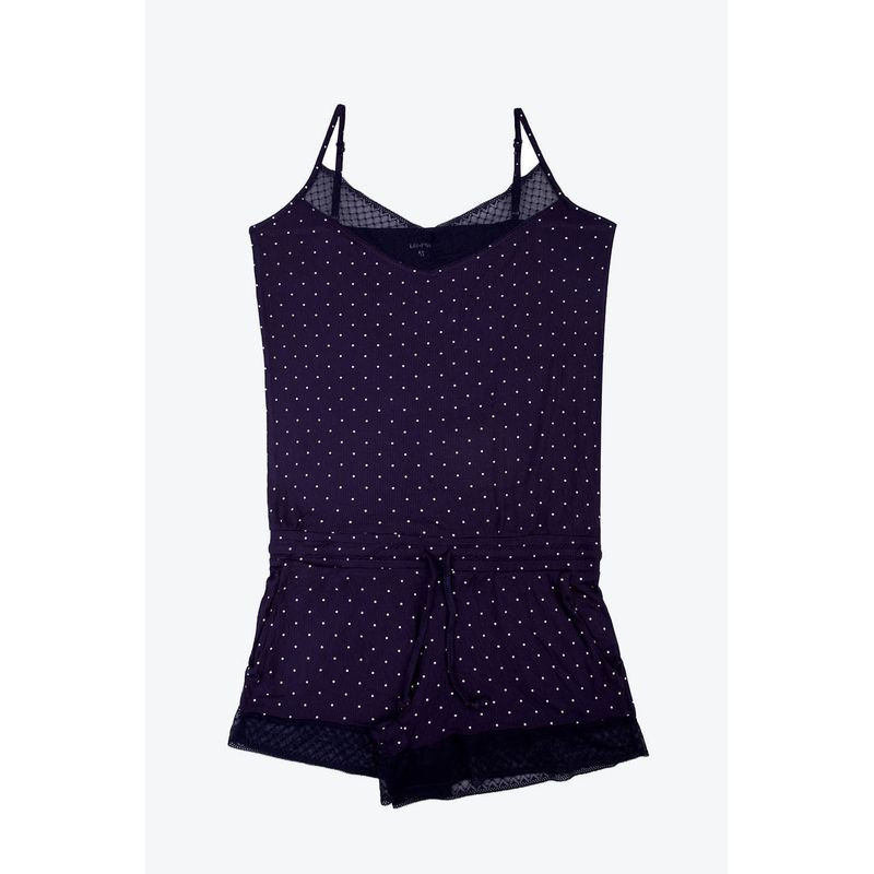 LILI PINK - Pijama tipo enterizo corto confeccionado en algodón