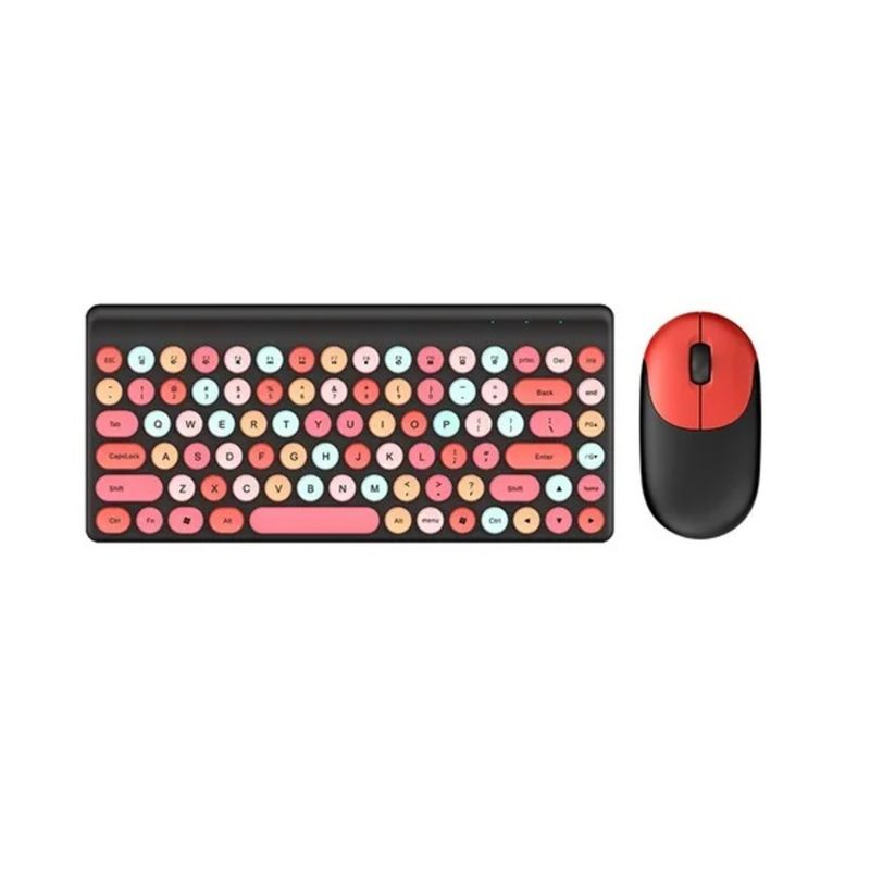 SEISA - Combo Teclado Y Mouse Inalámbrico Pop Key