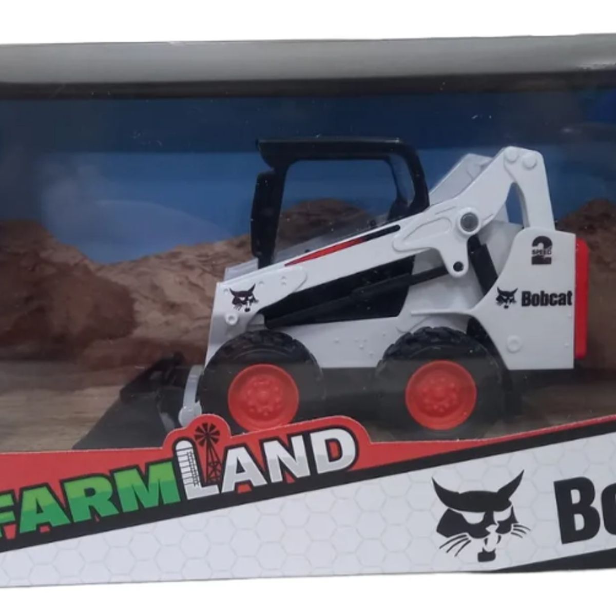 BURAGO - Bobcat Ss90 Escala 124 Marca Burago 14cms Largo