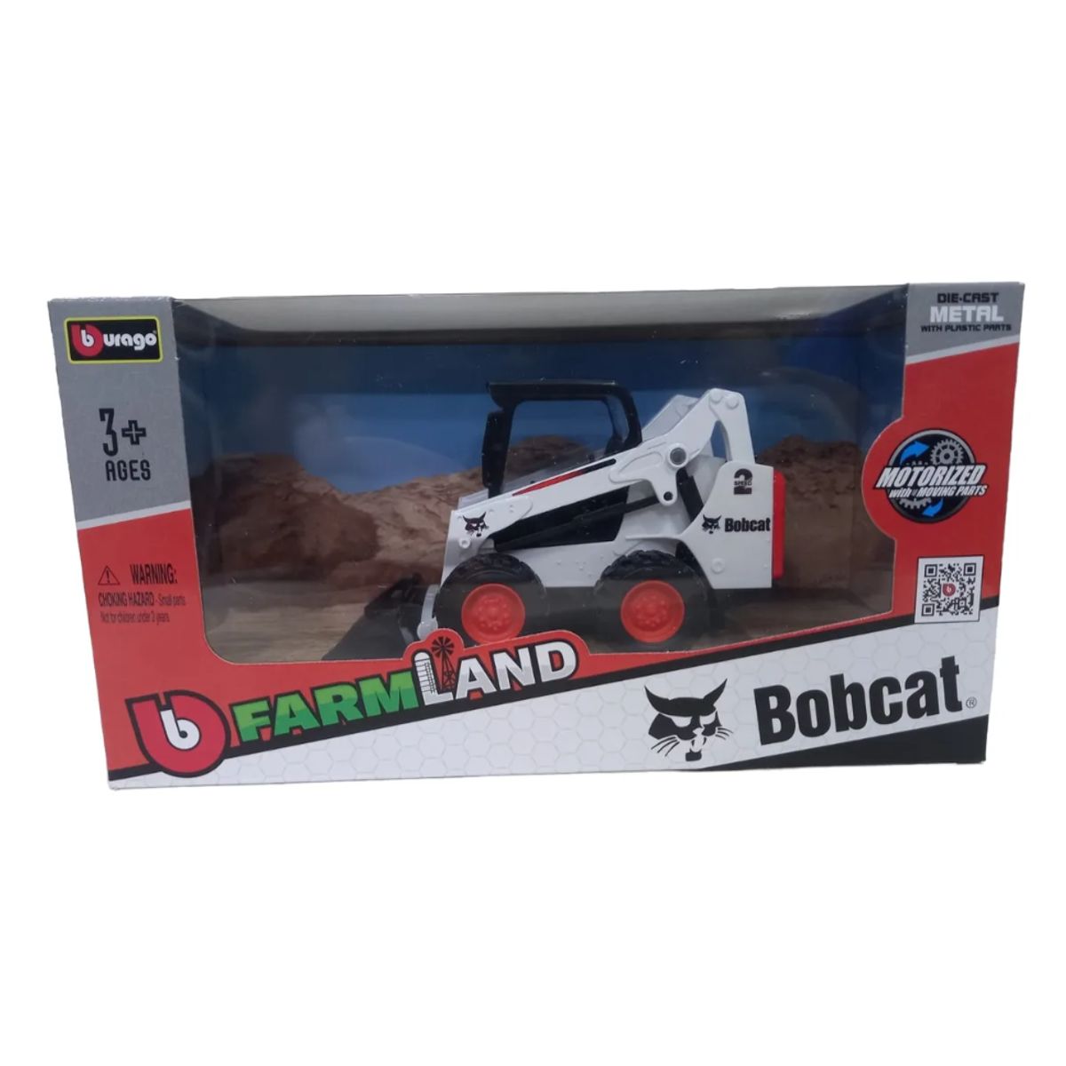 BURAGO - Bobcat Ss90 Escala 124 Marca Burago 14cms Largo