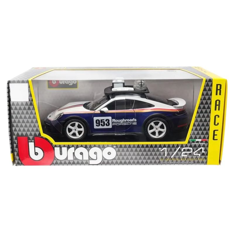BURAGO - Porsche 911 Dakar Vehículo A Escala 1:24 Burago