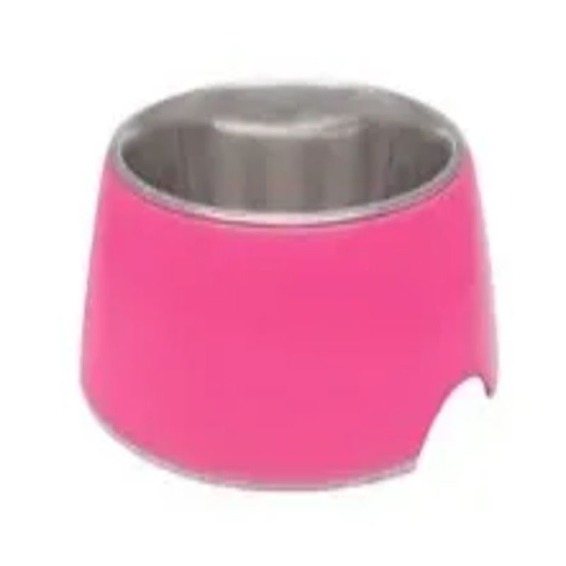 GENERICO - Comedero Rosado Loving Pets Retro Medium Hot Pink