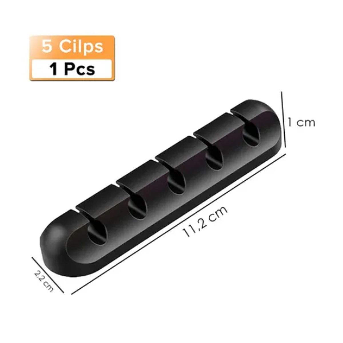 GENERICO - ORGANIZADOR DE CABLES PARA ESCRITORIO PEQUEÑO