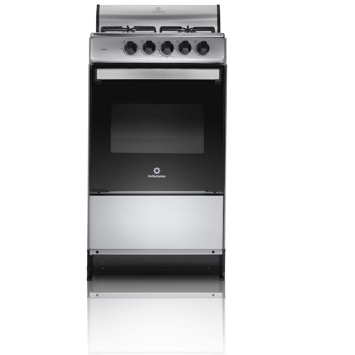 INDURAMA - Estufa de Piso Indurama DUBLIN Spazio 20" 4 Puestos y horno