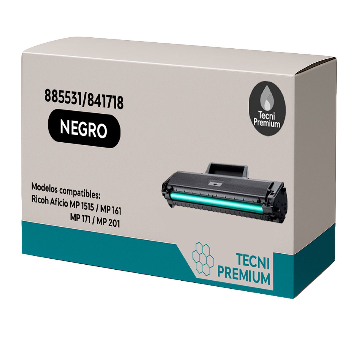 GENERICO - Toner Compatible Para Ricoh Type 1170 Mp 1515 Mp 161 Mp 171 Mp 201