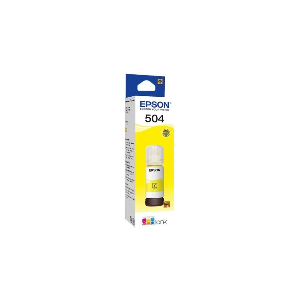 EPSON - Tinta Epson 504 Amarillo Original Para L4150 L4160 L6161 L6171 L6191