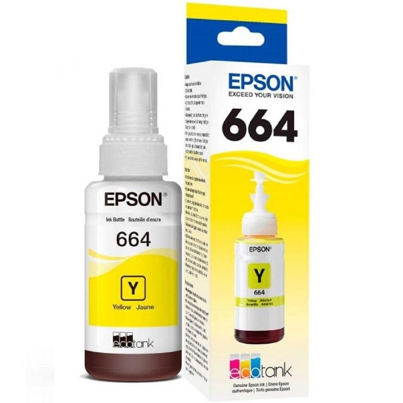 EPSON - Tinta 664 Original Para Epson  L555 L210 L355 L395 L380 L475