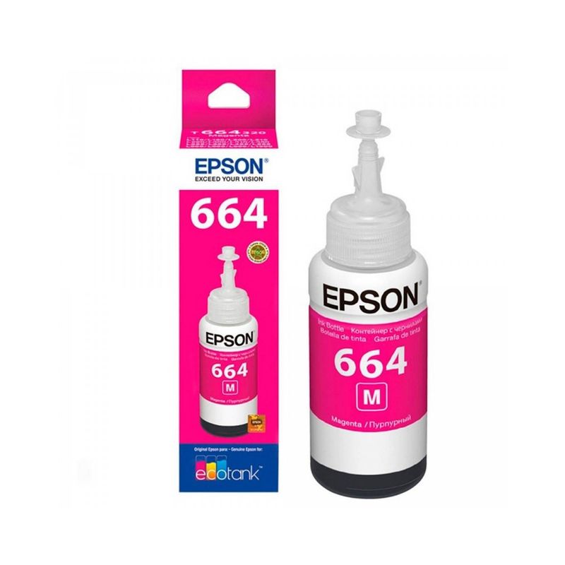 EPSON - Tinta 664 Original Para Epson  L555 L210 L355 L395 L380 L475