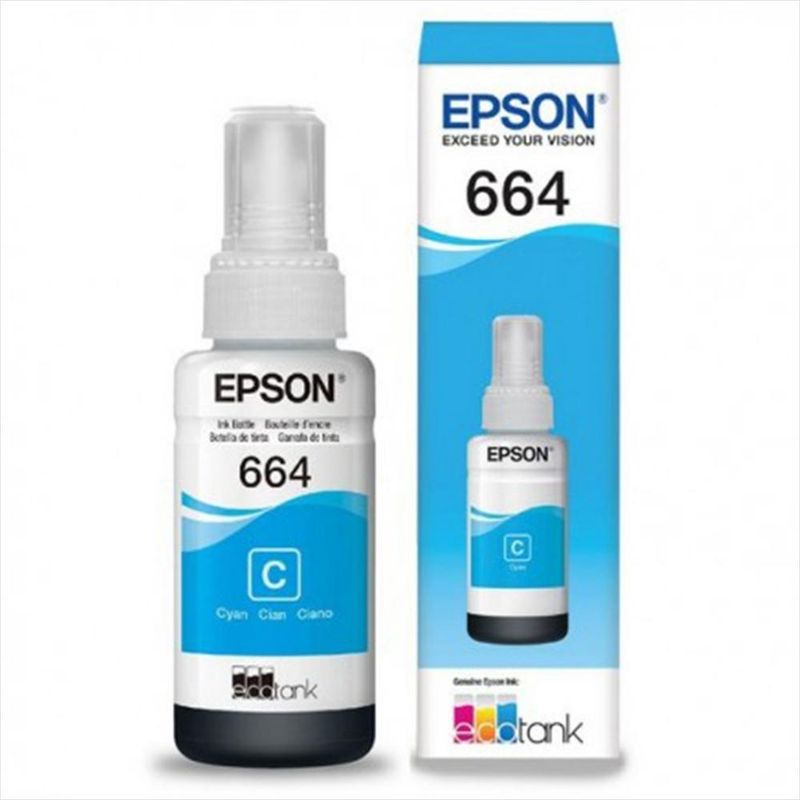 EPSON - Tinta 664 Original Para Epson  L555 L210 L355 L395 L380 L475