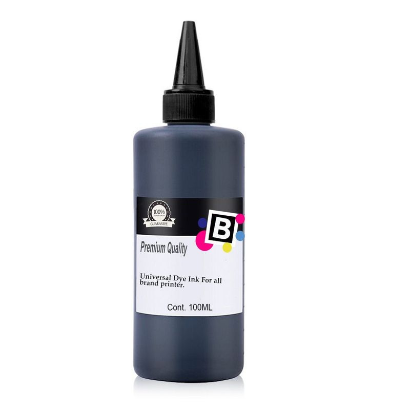 GENERICO - Tinta Recargar Y Rellenar Cartuchos 100ml Compatible Hp