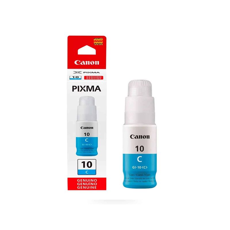 CANON - Tinta Original Canon Gi-10 Cian G5010 G6010 GM2010 G6011 G5011