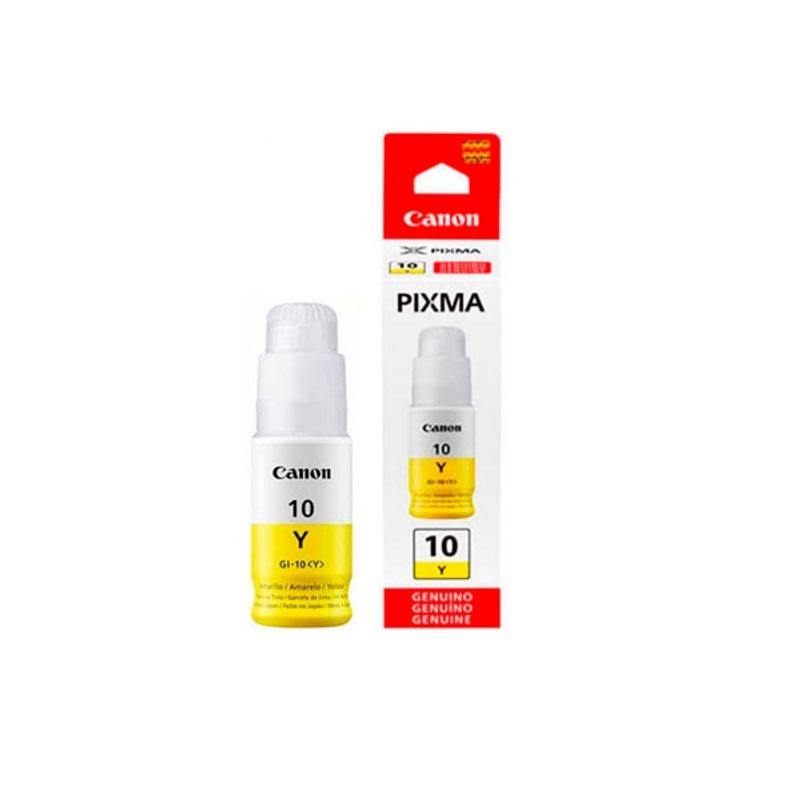 CANON - Tinta Original Canon Gi-10 Amarilla G5010 G6010 GM2010 G6011 G5011