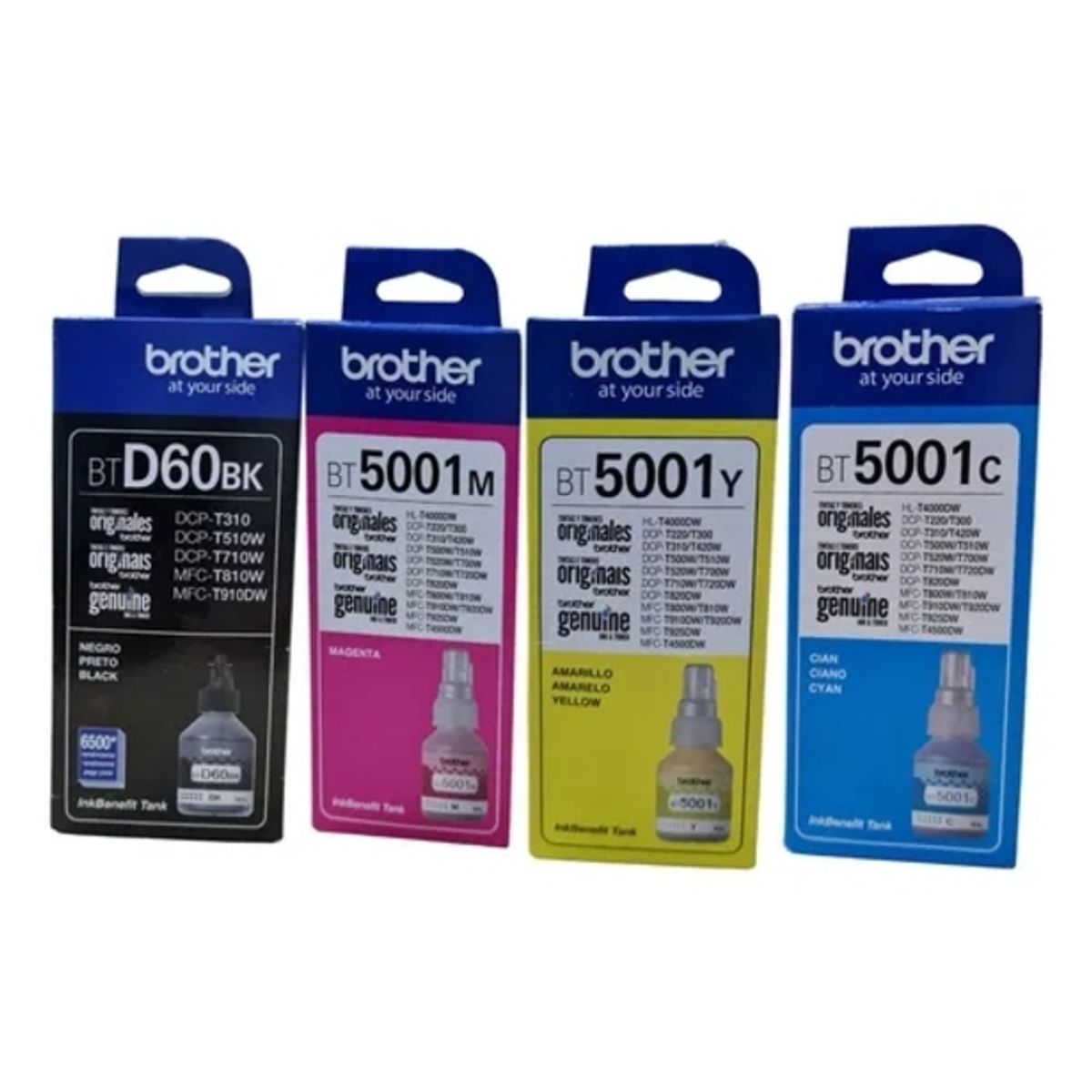 BROTHER - 4 Tintas Originales Para Brother T920dw T720dw T520w T420w T710W