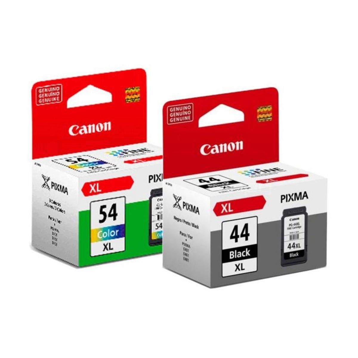 CANON - Cartuchos Canon Pg-44XL Y Cl-54XL E401 E471 E3110 E481 E4210