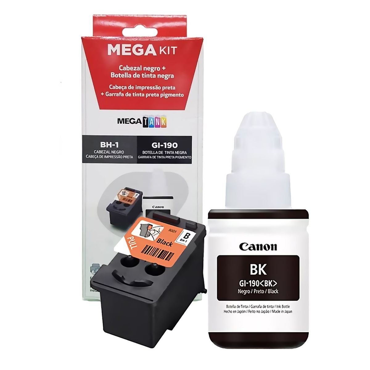 CANON - Cabezal impresión Canon BH1 Negro + Tinta G2100 G2110 G3100 G3110