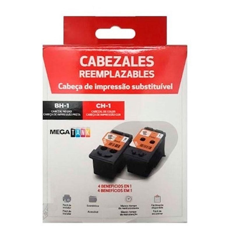 CANON - Cabezales Negro Y Color BH1CH1 Canon Serie G  G4100 G3100 G2110