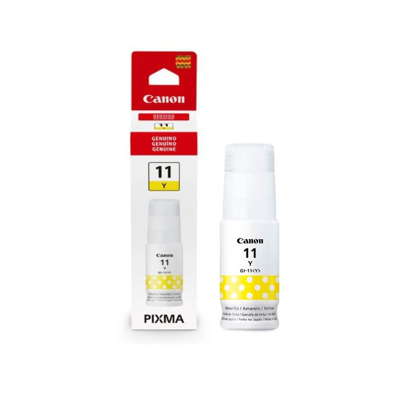 CANON - Tinta Original Canon Gi-11 Amarilla Pixma G2160 G3160