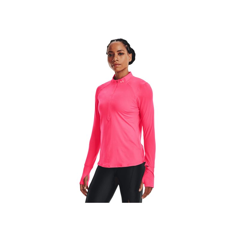 UNDER ARMOUR - Camiseta Mujer Under Armour Qualifier Run 20 Rosa UNDER ARMOUR