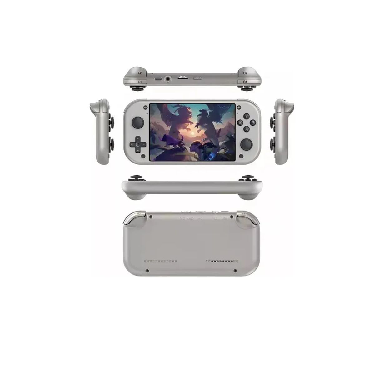 GENERICO - Reproductor Mp5 Portatil Retroconsola M17 64gb Gris