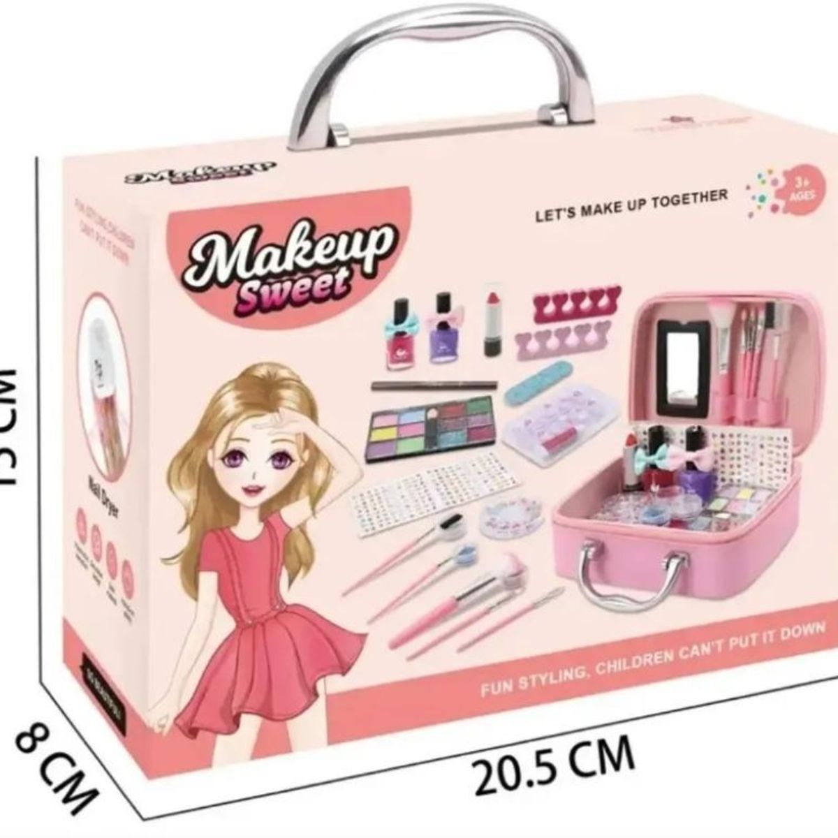 ZHOPI CO - Set De Maquillaje Para Niñas Estuche Cofre