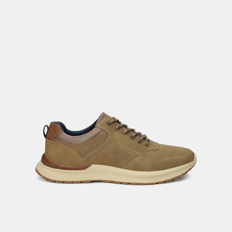 BATA - Tenis Para Hombre Bata Café Owen Rousr