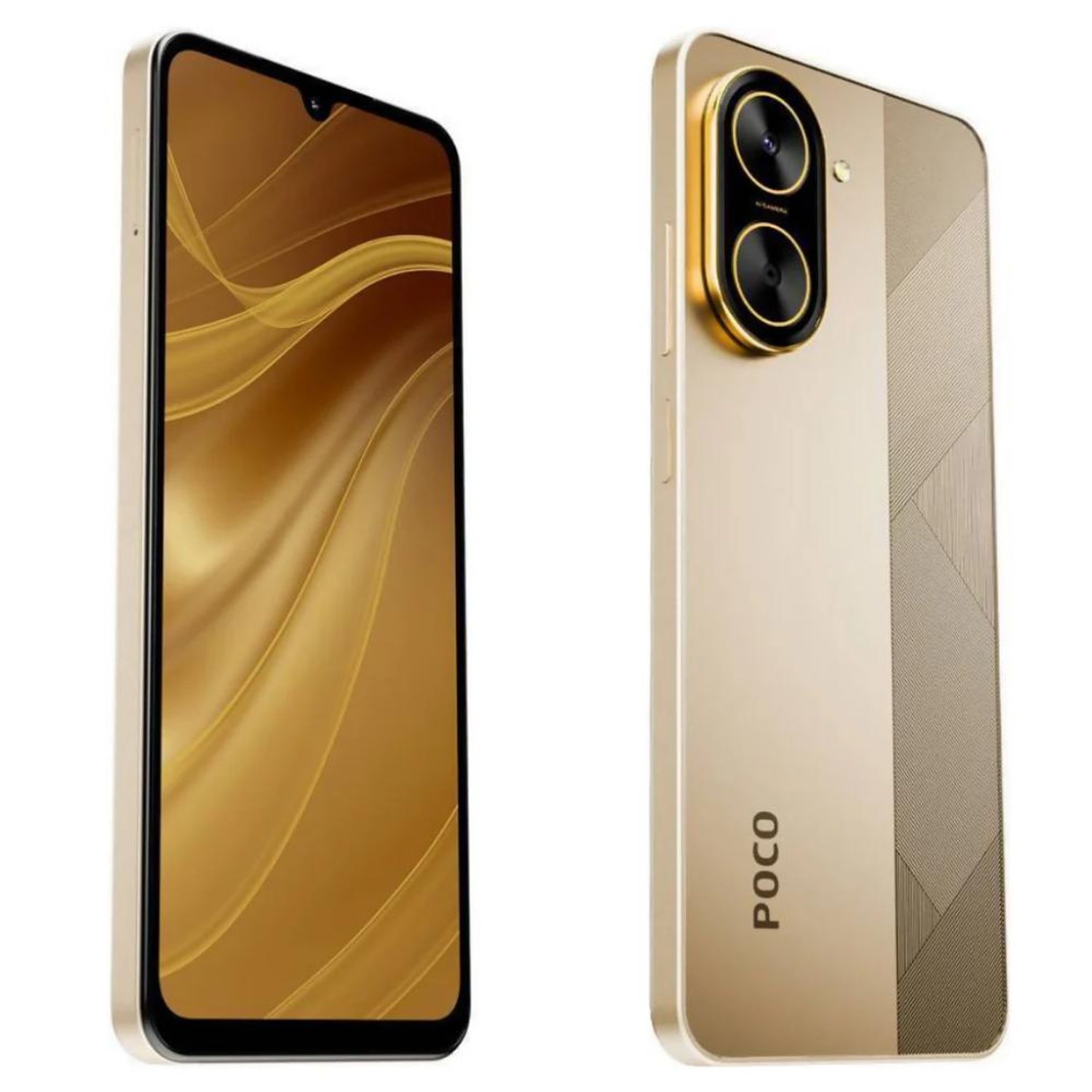 Celular POCO C71 Gold 3GB/64GB Dual SIM Android 15 XIAOMI