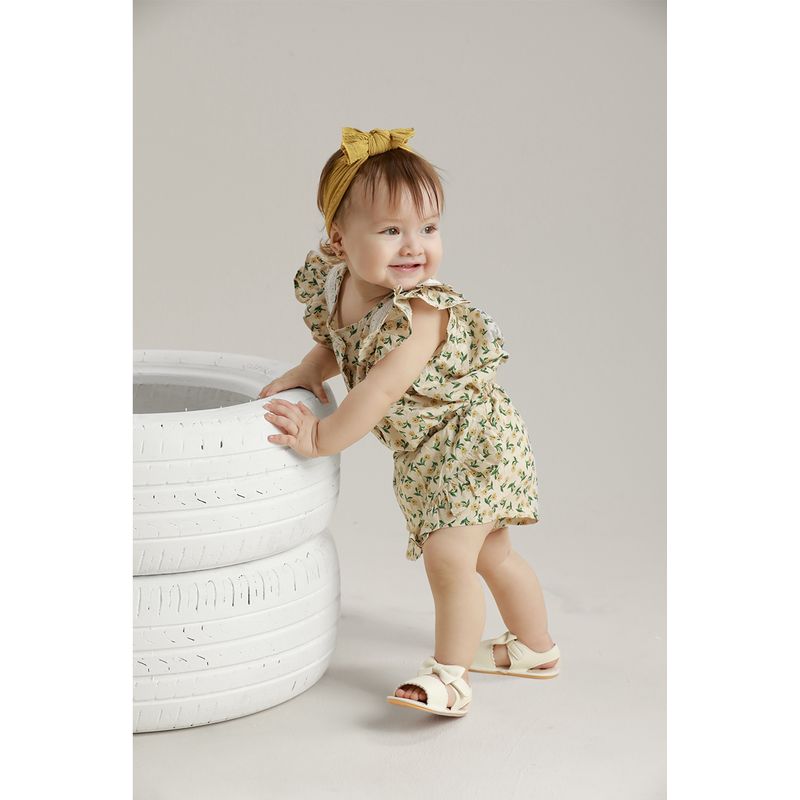 GENERICO - Conjunto Blusa y short Flores Silvestres Isabella Baby Samuu