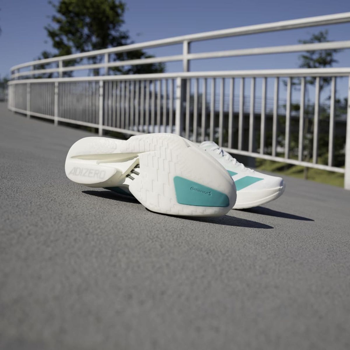 ADIDAS - Adidas Tenis Adizero Adios Pro 4 blanco de hombre para correr