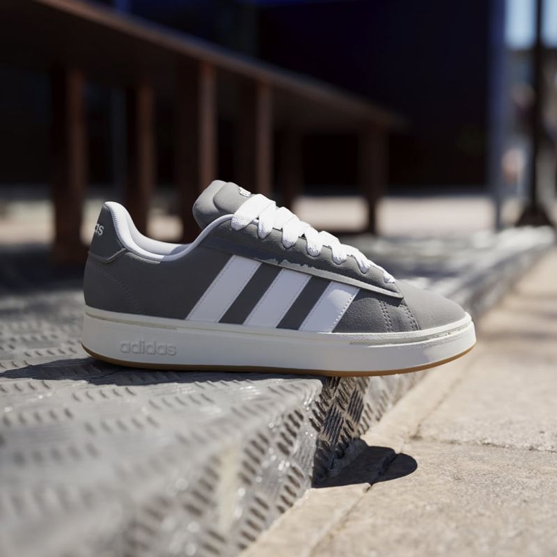 ADIDAS - Adidas Grand Court Alpha 0 Tenis gris de hombre lifestyle