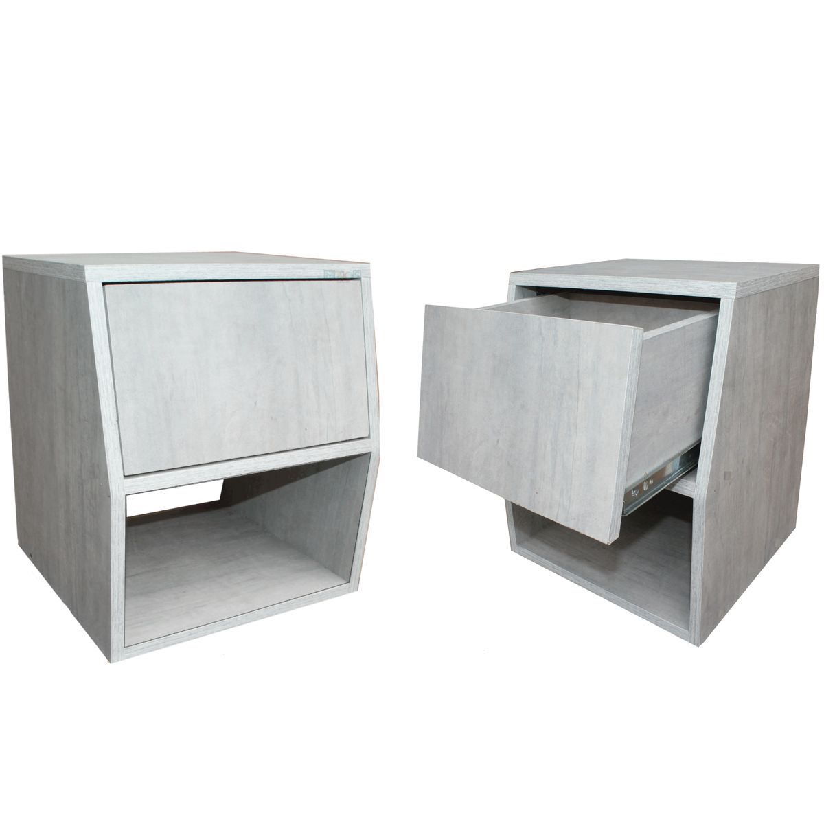 MAOS - Combo X2 Mesa De Noche  Nochero  Mesa Auxiliar