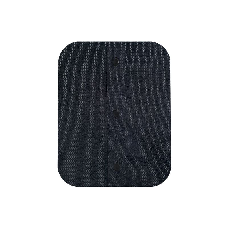 SON DOS - Camisa Para Corbata Negra Puño Para Mancornas Slim Hombre