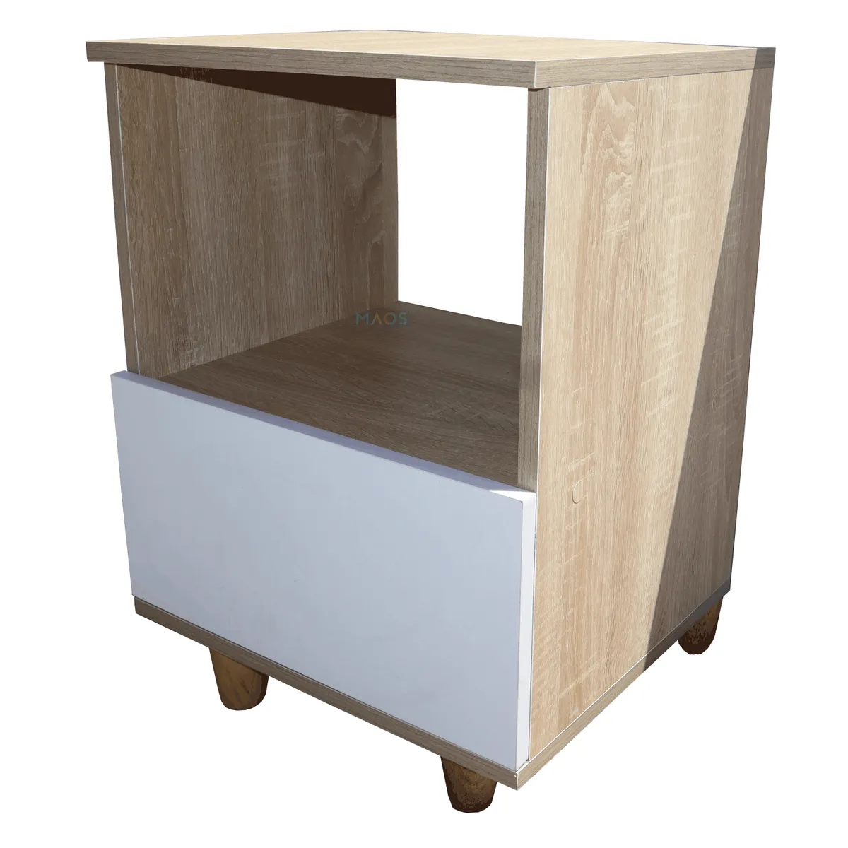 MAOS - Combo X2 Mesa De Noche  Nochero  Mesa Auxiliar