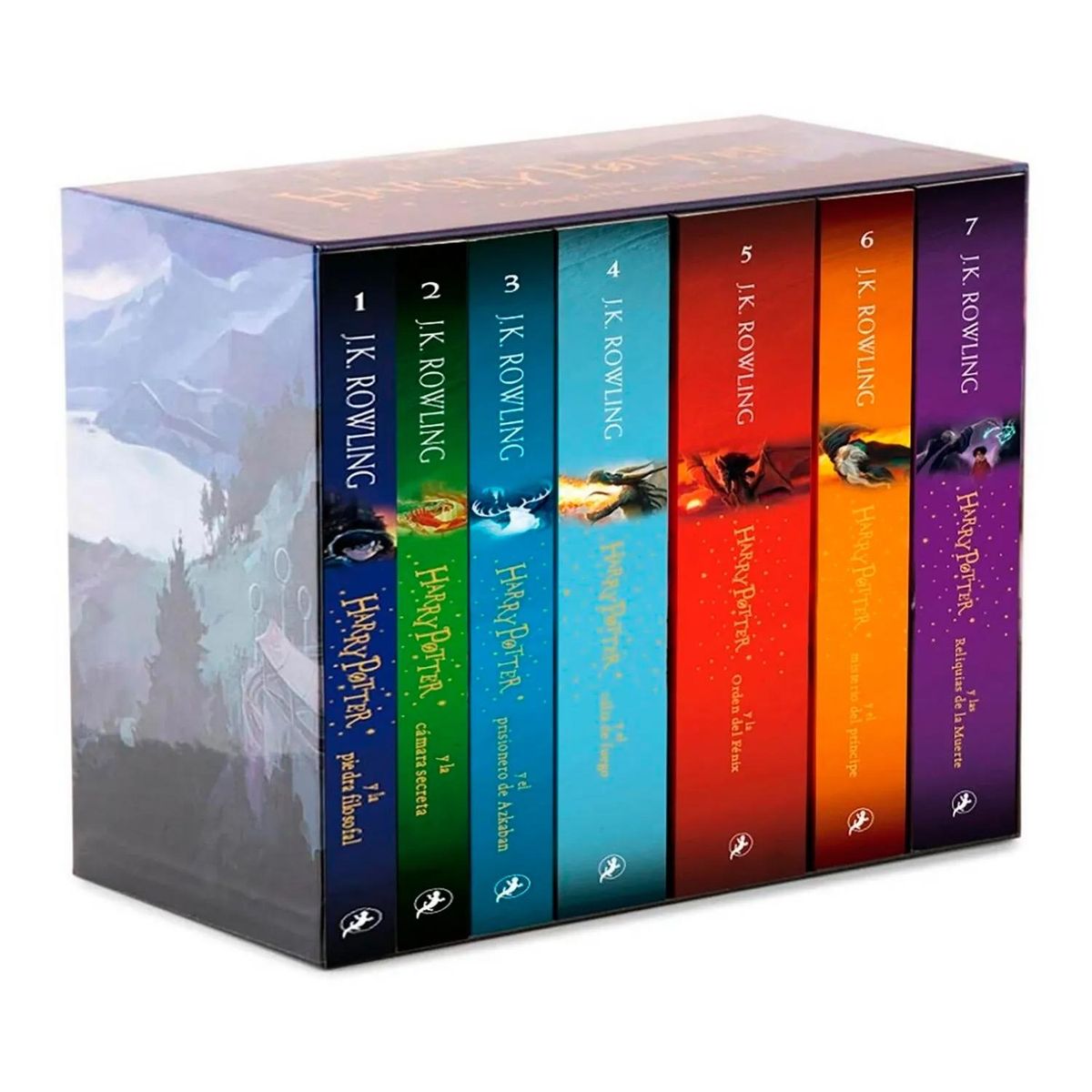 SALAMANDRA - Estuche Harry Potter. Pack 7 Libros. J. K. Rowling