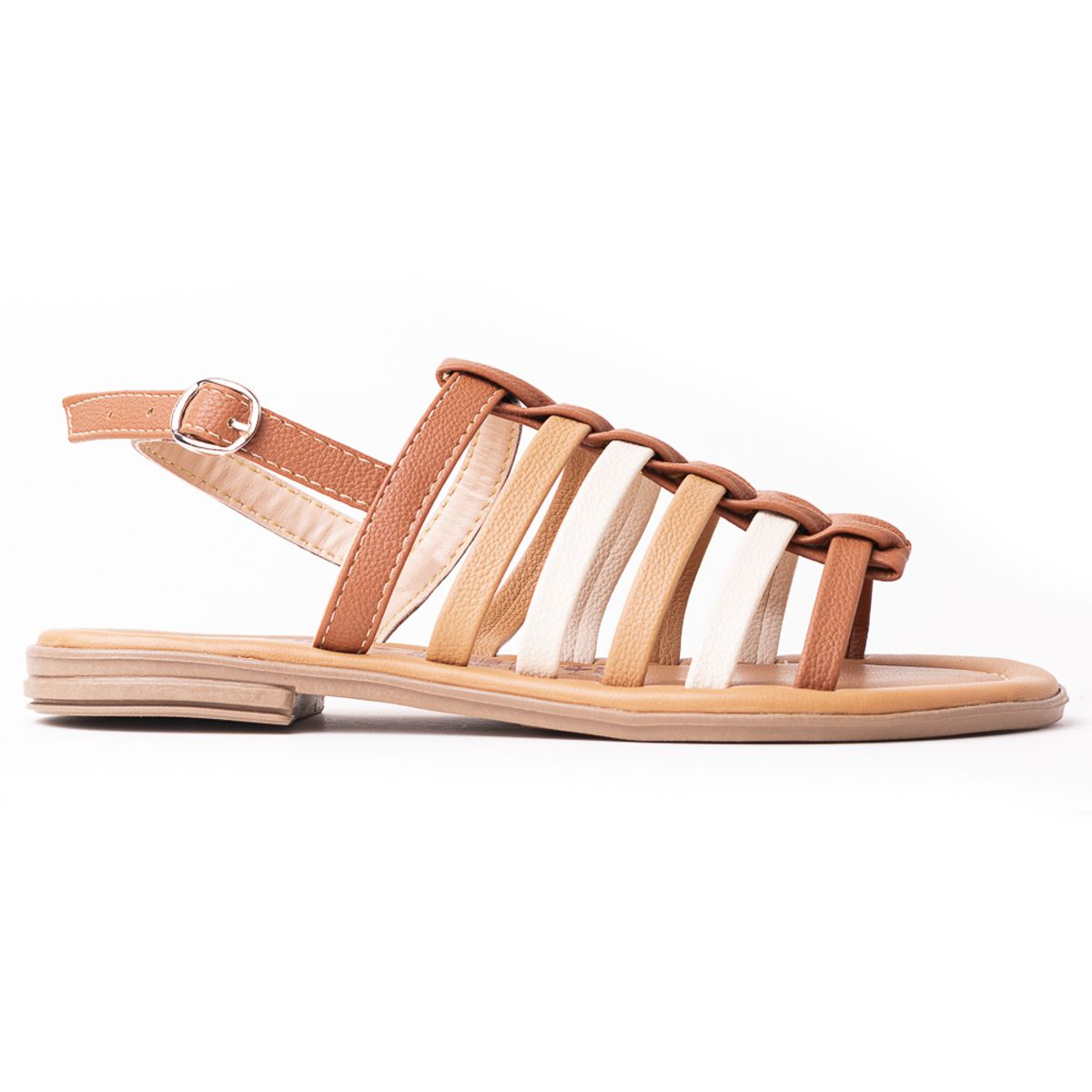 PRICE SHOES - Priceshoes Sandalias Planas Mujeres 3022503MIEL