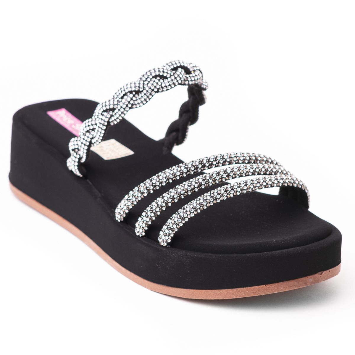 PRICE SHOES - Priceshoes Sandalias Planas Mujeres 4725211NEGRO