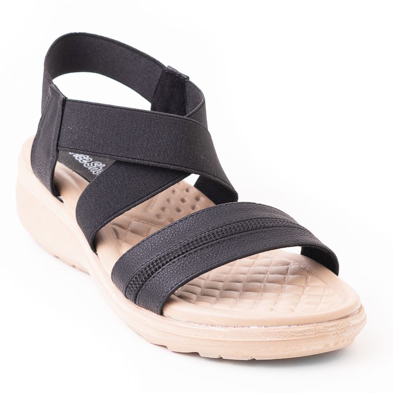 PRICE SHOES - Price Shoes Sandalia Confort Mujer 182NV366NEGRO