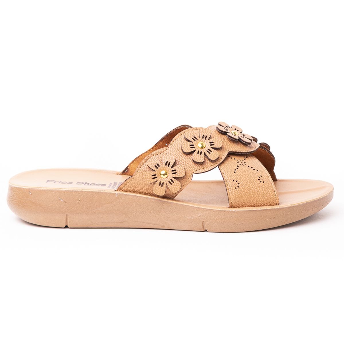 PRICE SHOES - Price Shoes Sandalia Confort Mujer 692Y03AMARETTO