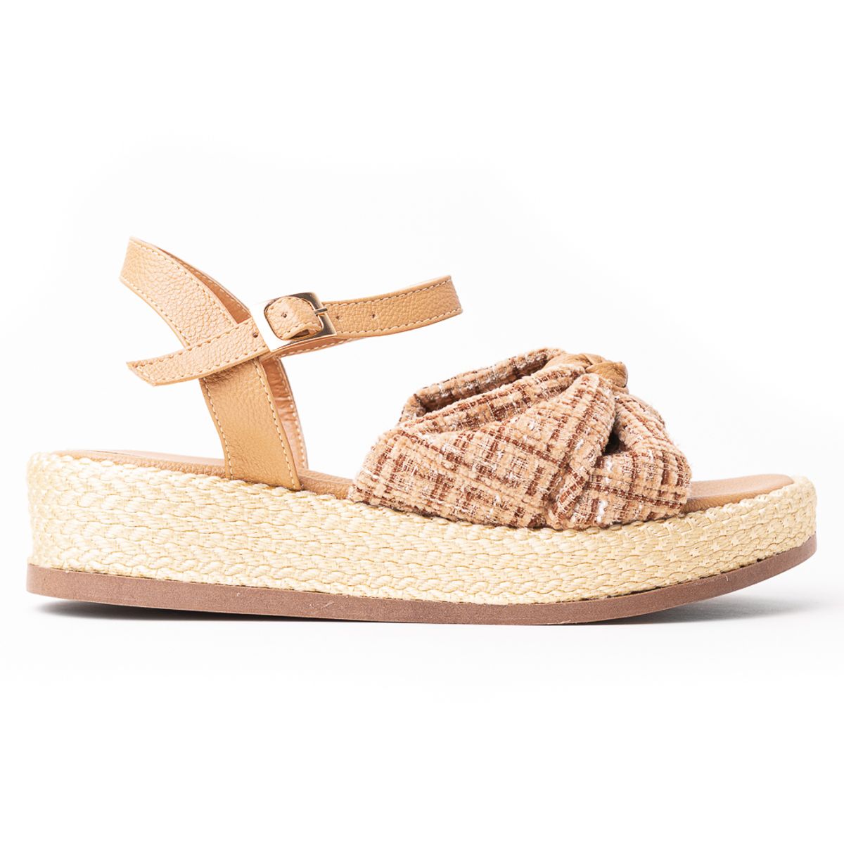 PRICE SHOES - Priceshoes Sandalias Planas Mujeres 462JC012CAMEL