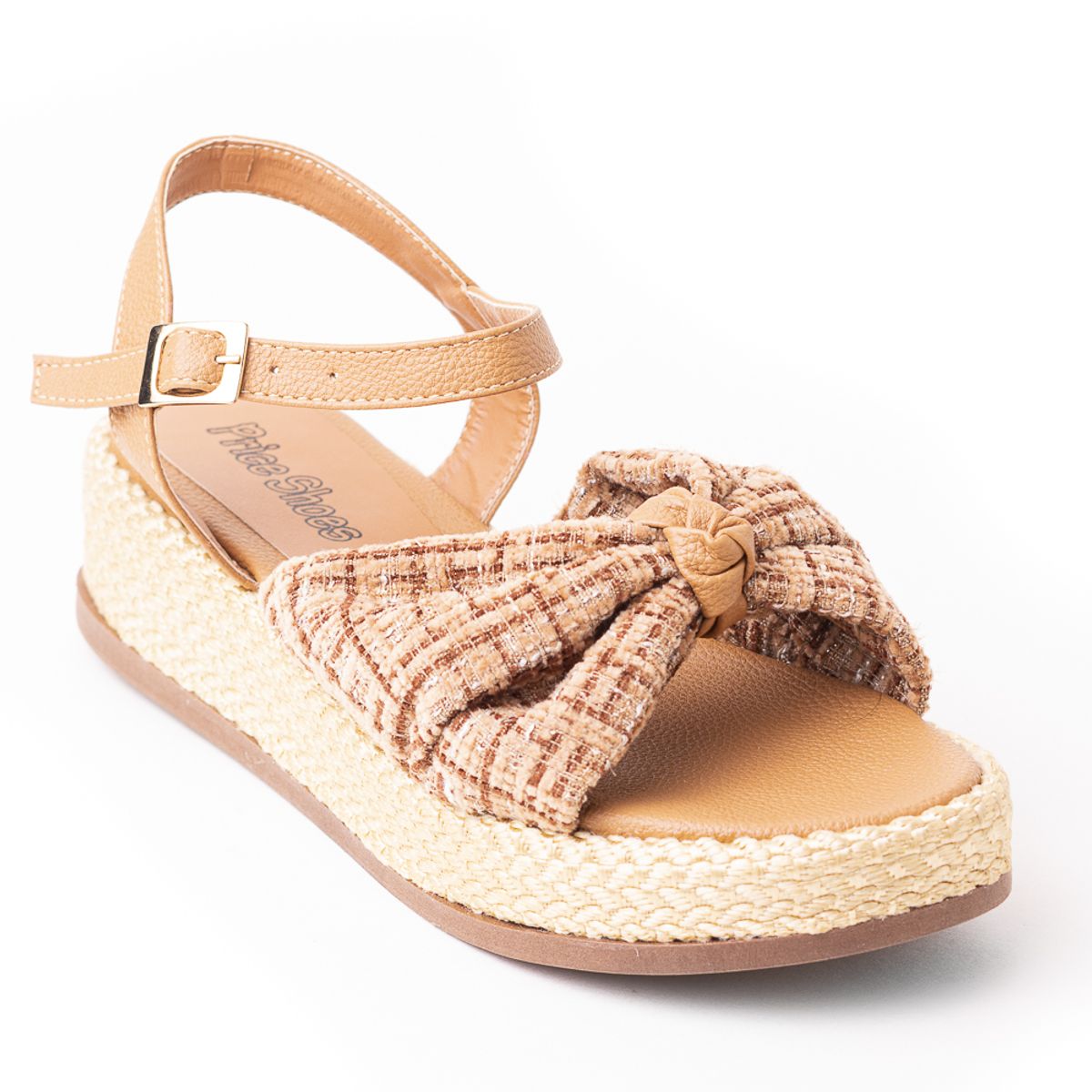 PRICE SHOES - Priceshoes Sandalias Planas Mujeres 462JC012CAMEL