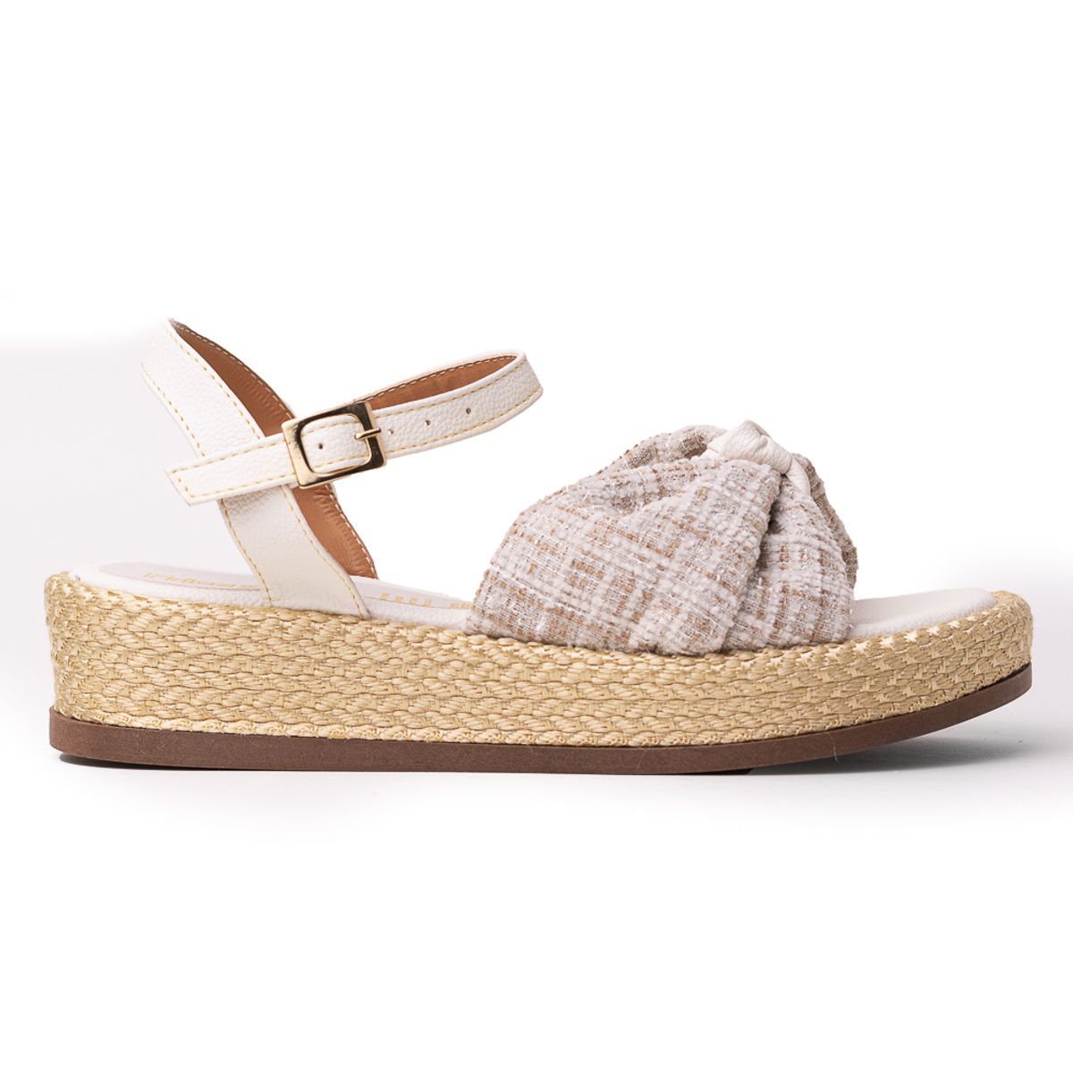 PRICE SHOES - Priceshoes Sandalias Planas Mujeres 462JC012BEIGE