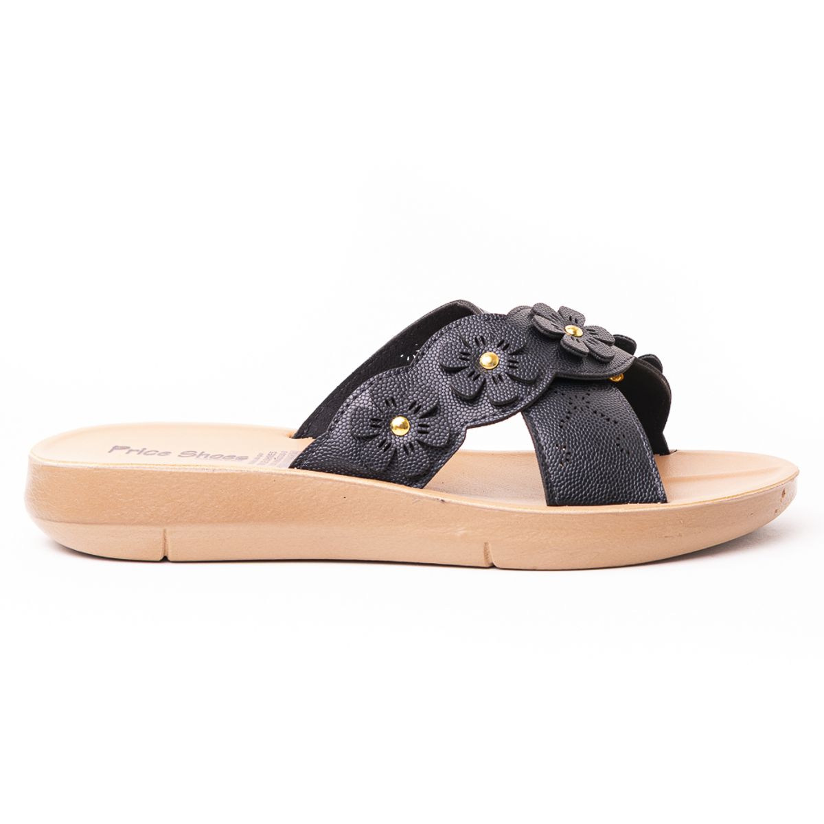 PRICE SHOES - Price Shoes Sandalia Confort Mujer 692Y03NEGRO